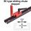 Στοπ ράγας μίτερ τύπου 30 - Miter Jig, μπλοκ T με κλείδωμα για τυπικό T 7