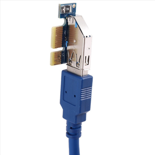 PCIE PCI-E PCI Express X1 - Riser Card Bus High Efficiency -sovitin