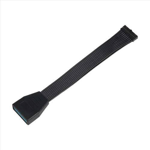 τεμάχιο μητρική πλακέτα USB 3.0 20 ακίδων θηλυκή σε αρσενική καμπίνα επέκτασης 1