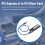 PCIE PCI-E PCI Express X1 - Riser Card Bus High Efficiency -sovitin 10
