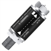 Izolator de buclă de masă - Transformator de izolare audio pentru cablu TV, TV/Zgomot