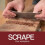 6 Piece Multi-Shaped Card Scraper Woodworking Set, 3 Rectangle 1 Bevel 3