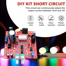 Kit DIY pentru sursă de alimentare reglabilă CC 0-30V 2mA-3A, scurtcircuit cu P