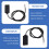 Ψηφιακός αισθητήρας θερμοκρασίας και υγρασίας με θήκη καλωδίων 9