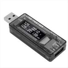 USB-tester Stroom Spanning Lader Capaciteit Voltmeter Weergave Test Ca