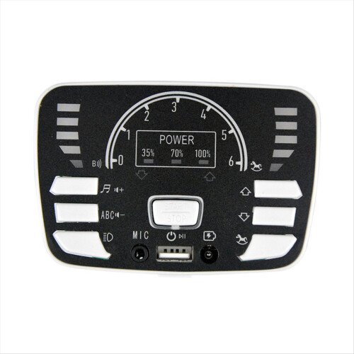 ZK907 Panou de control central multifuncțional Bluetooth 2.4G 12V pentru copii 1