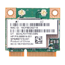 BCM943228HMB WiFi-kortti, kaksikaistainen verkko, 300 Mbps, Bluetooth 4.0, 802.11A/