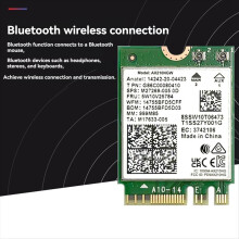 WiFi 6E AX210 Bluetooth 5..2 Langaton verkkokortti 5374 Mbps 2.4 GHz 5 GHz