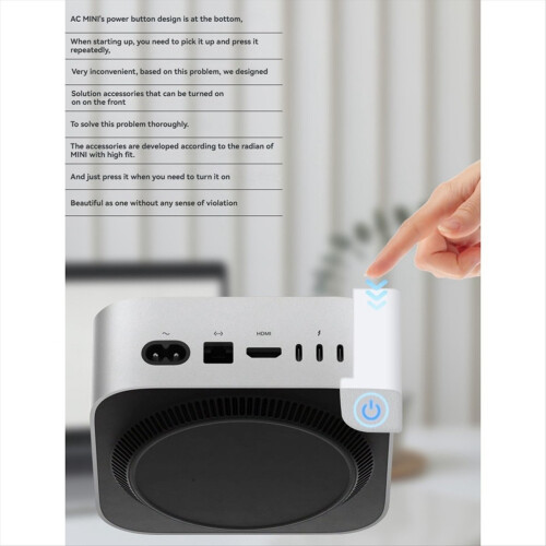 Buton de alimentare pentru Mini Top Switch Push Extender Accesorii computer 2