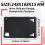 Capa de silicone universal ajustável para tablet de 10,1 polegadas com suporte e capa de silicone. 6