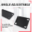 Capa de silicone universal ajustável para tablet de 10,1 polegadas com suporte e capa de silicone. 10