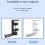 Clip-on Headset Holder Z20 Hanger Hook Universal Metal Desktop Counter 4