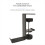 Clip-on Headset Holder Z20 Hanger Hook Universal Metal Desktop Counter 10