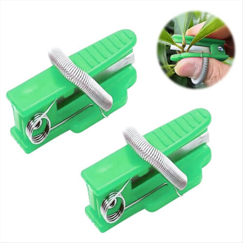 Faca multifuncional de jardinagem com ponta para colher frutas. 2
