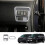 RHD-Auto-Multifunktionsknopf-Abdeckungsaufkleber für Free Air Crossta 5