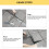 2Pcs Paver Puller, Extractor Tool with Joint Scraper Mini Teeth & Grip 6