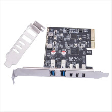 USB PCIE-kort 2-porters USB 3.2 GEN2 USB-A + 3-porters Type C 10 Gbps utvidelse