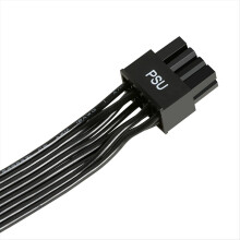 Cablu de alimentare PSU cu 8 pini la Dual 6+2 PCI-E pentru sursă modulară GPU mascul