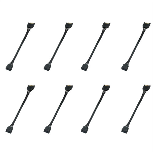 5vodičový 15pinový prodlužovací kabel pro HDD/SSD, samec-samice, pro P 1