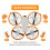 pour Flip Paddle Protector Anti-Collision Drone Booster Stand Propelle 10
