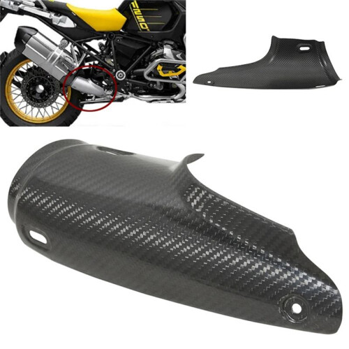 Protetor térmico para escapamento de motocicleta, proteção contra queimaduras. 1