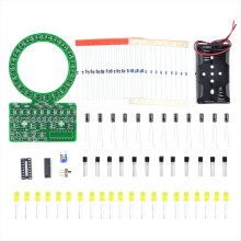 CD4017 Ring Gradient LED Wasserlampe DIY Elektronik-Bausatz Spaß Schweißen Pro