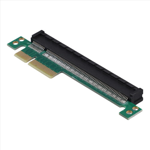 PCI-E 4X - 16X átalakító adapterkártya PCI Express bővítő Riser Ext 2