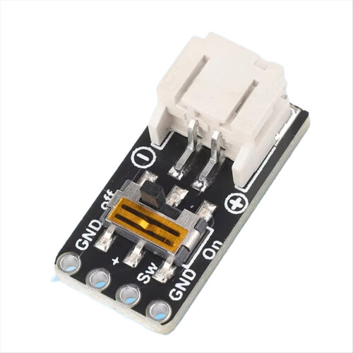 Switch JST-Ph 2-benet stik strømmodul Praktisk breadboard-adgang 2