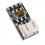 Switch JST-Ph 2-benet stik strømmodul Praktisk breadboard-adgang 6