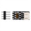 Switch JST-Ph 2-benet stik strømmodul Praktisk breadboard-adgang 2