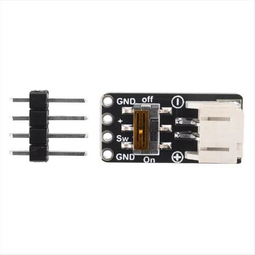 Switch JST-Ph 2-benet stik strømmodul Praktisk breadboard-adgang 1