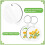 300 Pcs Sublimation Keychain Blanks Bulk Double Side Heat Transfer MDF 4