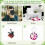 300 Pcs Sublimation Keychain Blanks Bulk Double Side Heat Transfer MDF 5