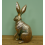 Antique Gold Resin Hare Ornament | 38 cm 3