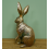 Antique Gold Resin Hare Ornament | 38 cm 5