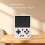Étui souple en silicone pour console de jeux Mini Plus, avec 10