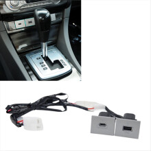 Nabíjecí zásuvka do auta QC3.0+PD s rychlonabíječkou 12V/24V, USB, nabíjecí zásuvka, napájecí adaptér Ada