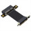 PCI-E X4 til forlængerkabel PCI Express Riser Extender Konverteradapter 1