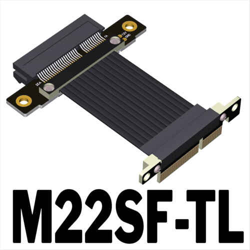 PCI-E X4 til forlængerkabel PCI Express Riser Extender Konverteradapter 2