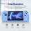 For Ally Handheld Game Console All-Inclusive Silicone Protective Case 9