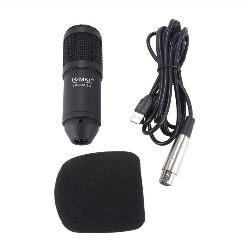 Microfono a condensatore USB Bm-800 aggiornato Microfono da studio Bm800 per computer 2