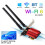 1800 Mbit/s Wi-Fi 6 MT7921 PCI Express Wireless-Adapter Bluetooth 5.2 Dual 11