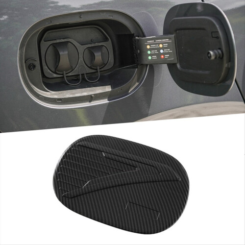 Autoladeabdeckung Schutz Dekor Carbonfaser Look für TANG 2