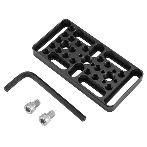 Quick Release Plate Multi-Function Expanding Cold Shoe Cheese Double H