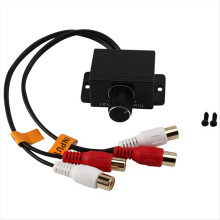 Stück Auto-Heim-Audioverstärker Verstärkungs-/Lautstärkeregler LC-1 Schwarz