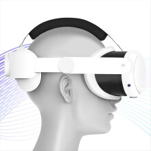 5-in-1 VR-Zubehörset für 3 Personen: Gesichtsschutz, Griff, Schutzhülle, Weiß