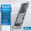 M.2 NVME/NGFF Dual Protocol Solid State-diskkabinett Intelligent Digit 5