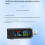 USB-tester DC digitalt voltmeter amperimetro strøm spænding amperemeter 9
