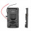 Placa de bateria V-Mount com saída D-Tap para câmera Steadicam V-Lock DS 9
