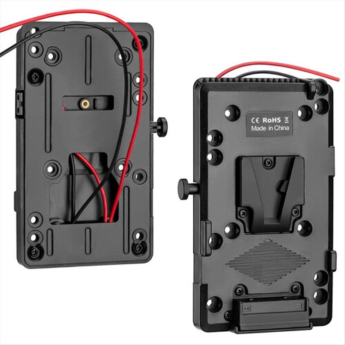 Placa de bateria V-Mount com saída D-Tap para câmera Steadicam V-Lock DS 1